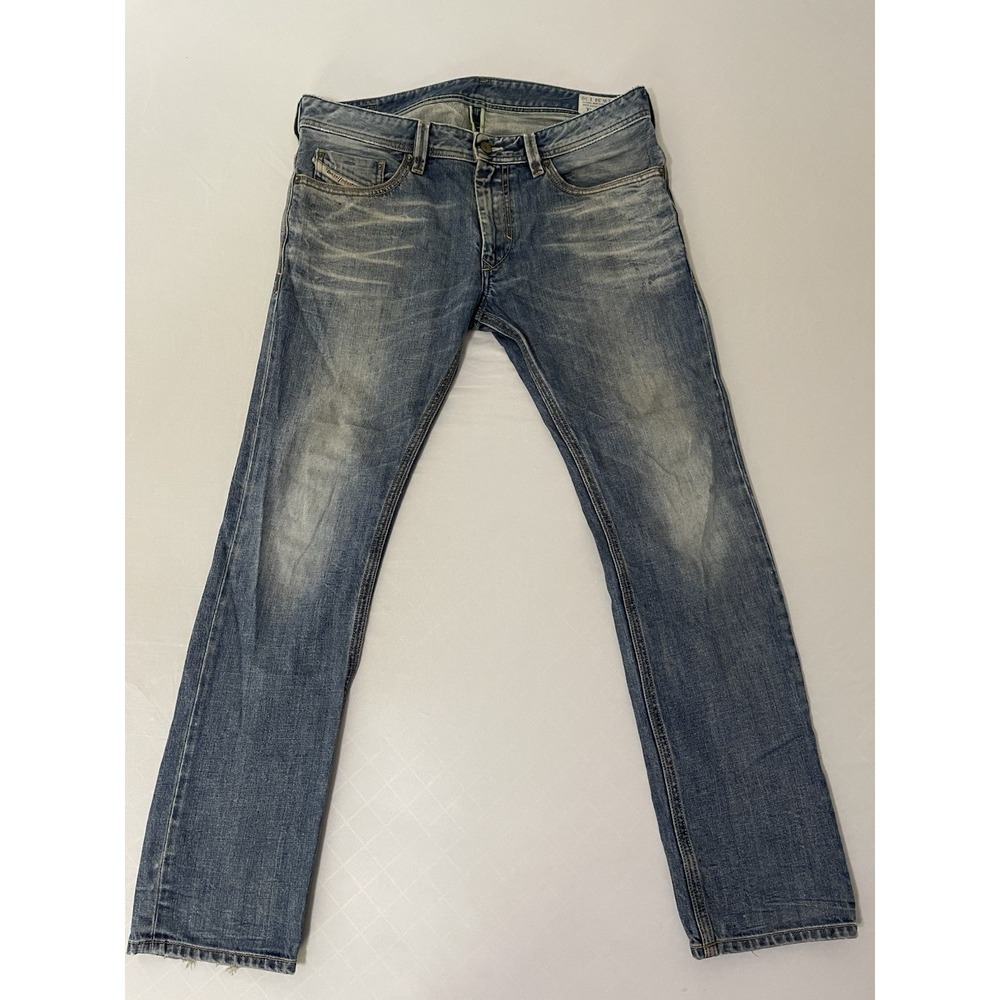 Diesel Men's Jeans Distressed Thanaz Slim Skinny 0806R Wash Vintage 34X30